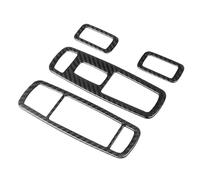 DZSQTGJKIO Modanatura Interni Decorazione per Jeep per Grand Cherokee 2011-2022 2023 Interruttore Alzacristalli Pulsante Pannello Decorativo Copertura Adesivi Accessori Interni Auto