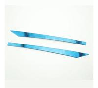 DZSQTGJKIO Modanatura Interni Decorazione Striscia Decorativa Interna per Porta dell'automobile, Toppa per Telaio Porta per Ford per Focus 3 4 Mk3 Mk4 2012-2017, Accessori per Auto(Blu)