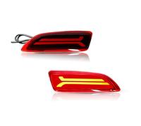 DZSQTGJKIO Per Toyota Per Corolla Per Lexus 2011-2013 CT200h Paraurti Riflettore Luci Funzione Come Coda, Freno E Fendinebbia Posteriore, Luce Di Girata Coda Lampada Assemblea(Red Lens)