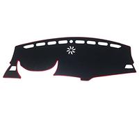 DZSQTUND Copertura per cruscotto Auto Cruscotto Zerbino Parasole Copertura Pad per Peugeot 3008 5008 GT Hybrid 2016 2017 2018 2019 2020 2021 2022 2023 Auto Copertura del Cruscotto(Rosso)