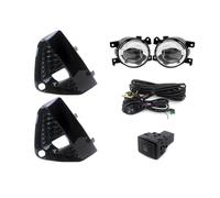 DZSQWETYU 1 Set Di Fari Fendinebbia Anteriori A Auto Per Nissan Per Murano 2019-2022 Con Kit Aggiornamento Dell'interruttore Del Cablaggio Led Fendinebbia Anteriore Per Auto