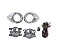 DZSQWETYU 1 Set Per Ford Per Focus MK3 2012-2014 Paraurti Anteriore Auto Fendinebbia Copertura Lampada Cofano Griglia Lunetta Cablaggio Interruttore Led Fendinebbia Anteriore Per Auto