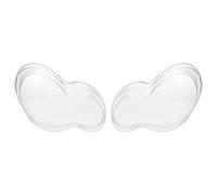 DZSQWETYU Copri Faro Anteriore Auto Copertura in Vetro per Faro Anteriore Auto per Mercedes per Benz W203 4 Porte C180 C200 C230 C260 C280 2001-2007 Copriobiettivo(Pair)