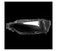 DZSQWETYU Copri Faro Anteriore Auto Coprifaro per Auto, Paralume Trasparente, Mascherina in Vetro per Fari, per BMW Serie 3 F30 F35 2013-2015 Copriobiettivo(Sinistra)