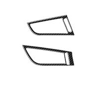 DZSQWETYU Interni Auto Front Air Vent Decorazione Cornice Uscita Trim Adesivi per Auto in Fibra di Carbonio per BMW Z4 E89 2009-2016 Accessori Interni Modanatura Interni(for LHD- Black)