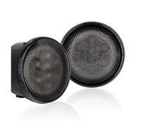 DZSQWETYU Luce Di Direzione Anteriore A Per Jeep Per Wrangler JK 2007-2017 Gialla Ambra Lampada A DRL Led Fendinebbia Anteriore Per Auto(Turn Signal)