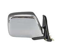 DZSQWETYU Specchietto Retrovisore Esterno Cromato A 3 Pin per Toyota per Land per Cruiser 80 LC80 1992-1997 Senza Riscaldamento Gruppo Specchietto Retrovisore Esterno(Giusto)