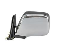 DZSQWETYU Specchietto Retrovisore Esterno Cromato A 3 Pin per Toyota per Land per Cruiser 80 LC80 1992-1997 Senza Riscaldamento Gruppo Specchietto Retrovisore Esterno(Sinistra)