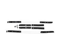 DZSTAIYOUSM Barre Portatutto per Mitsubishi L200 per Triton 2007-2024 Barre Portapacchi Barre Trasversali Superiori Barre Portatutto in Alluminio sul Tetto Auto Barre Portatutto(Nero)