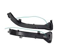 dzstnbhd Dinamico Indicatore Di Direzione Luce Posteriore Specchio Luce Per G38 G30 5 6 7 8 3 Serie G31 G11 G12 G14 G15 G20 M5 Lampeggianti Laterali Dinamici(Blue-Yellow)