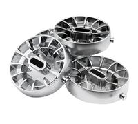 DZSYANJIASM Auto A/C Bocchette per Mercedes per Smart 453 per Fortwo per Forfour 1Set/4 Pezzi Auto Vortex Aria Condizionata Uscita Aria Parti di Modifica Aria Condizionata Bocchette