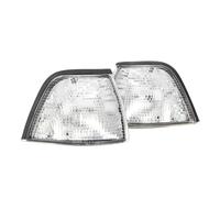 DZSYANJIASM Indicatore sequenziale Luce Svolta Luce Svolta Lampada Per Serie 3 E36 4 Porte 318ti/328i/318i Berlina 63138353279/63138353280 1992-1999(Clear)