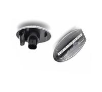 DZSYANJIASM Indicatore sequenziale Per Opel Per Vauxhall Per Agila Indicatori Direzione A LED Indicatori Direzione Laterali Dinamici Con Flusso D'acqua Una Coppia(Dynamic Crystal)