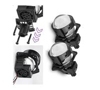 DZSYINGCHUSM Freno Posteriore Faro Anteriore Bi-LED 30 Pollici 100W 6000K Proiettore Bianco H4 H7 9005 9006 Adattatore Montaggio Lampada Bi-LED Per Toyota 12V(Guida sinistra)