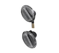 DZSYINGCHUSM Indicatori direzione dinamici Luce di direzione laterale dinamica a LED per auto per Ford per KA dal 2009 in poi(Dynamic Crystal)