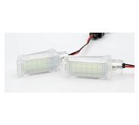 DZSYINGLONGSM Indicatori di direzione 2 Luci di Cortesia A LED Bianchi allo Xeno sotto La Portiera per Vano Piedi per Bagagliaio per A4 per A6 Indicatore Luminoso