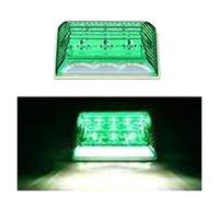 DZSYINGLONGSM Indicatori di direzione Indicatori Di Direzione Laterali A LED Ambra Da 24 V Universali Per Rimorchi Camion Furgoni Autobus Indicatore Luminoso(VERDE)