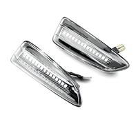 DZSYINGLONGSM Luce Indicatore Laterale Led 2x Per Buick Per Regal 2018 2019 Car Side Marker Lights Dynamic LED Indicatori Di Direzione Lamp(BIANCO)
