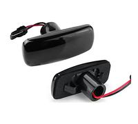 DZSYINGLONGSM Luce Indicatore Laterale Led Indicatore Di Direzione Laterale A LED Affumicato Per Auto Lampada Ambra Per Lancia Per Flavia 2011-2014