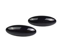 DZSYINGLONGSM Luce Indicatore Laterale Led Indicatore Direzione Una Coppia Per Toyota Per Yaris Per Auris Mk1 E15 RAV4 Mk3 Lampeggiante LED Car Dynamic Laterale Lampada Segnalazione(Dynamic Black)