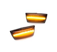 DZSYINGLONGSM Luce Indicatore Laterale Led Per Cruze 2009 2010 2011 2012 2013 2014 Lampeggiatori Dinamici Luce Segnale Di Girata Lampada Auto Assessories(Smoke black)