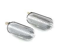 DZSYINGLONGSM Luce Indicatore Laterale Led Per VW Per Bora Per Golf 3 4 Per Passat 3BG Per Polo SB6 Blinker Light Car Dynamic Side Marker Signal(Crystal white)