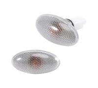 DZSYINGLONGSM Terza luce freno 632574 2 X Indicatore di direzione Luce di posizione laterale Ripetitore Lampada Indicatore per Citroen C2 C3