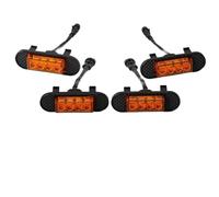 DZSYOHFS Fendinebbia Anteriore Di Luci A LED Per Griglia Anteriore Per Ford Per Bronco Per BadLands 2021-2023 Diurne Avvertimento Color Ambra DRL(Tipo B)