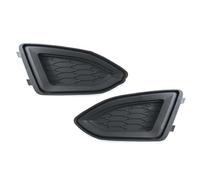DZSYOHFS Fendinebbia Anteriore Griglia Di Copertura Del Fendinebbia Del Paraurti Anteriore LED DRL Luce Di Marcia Diurna Per Ford Per Edge 2015 2016 2017 2018(Type A pair)