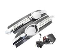 DZSYOHFS Fendinebbia Anteriore Luci Diurne A LED DRL Per A6 C6 2005 2006 2007 2008 Griglia Fendinebbia E Cablaggio Impermeabile Per Auto A LED DRL(BIANCO)