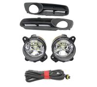 DZSYOHFS Fendinebbia Anteriore Paraurti Anteriore LED Fendinebbia Lampada O Filo O Griglia Di Copertura Luci Auto Per Skoda Per Fabia MK2 Per Roomster 2007-2010(Set lights)