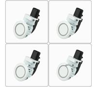 DZSYOHFS retromarcia sensore Set sensore di parcheggio per Auto per Toyota 89341-50050 8934150020A0 Sensore di parcheggio a ultrasuoni PDC 89341-12050(Bianco)