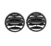 DZWDY Compatibile con Tiguan 2010 2011 2012 2013 2014 2015 2016 2017 2 Pezzi Condizionatore d'Aria Posteriore per Auto Rotondo A/C Griglia di Uscita Aria 5ND819203