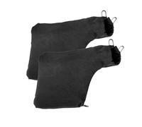 Dzxin Sacchetto Antipolvere per Sega Troncatrice Modello 255, 2 PCS Borsa Antipolvere per Sega Mitra Borsa per Segatura Nera con Cerniera e Supporto per Filo per Sega Troncatrice Modello 255 (Nero)