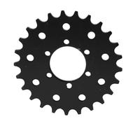 DZXYTWLMG Compatibile con Corona a Scatto Fisso Nera, guarnitura for Bicicletta in Acciaio ad Alte Prestazioni for Una Facile Installazione