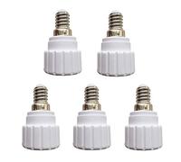 DZYDZR 5pcs Conversione Portalampada E14 a GU10 Adattatore Adatto Per Lampadine a LED