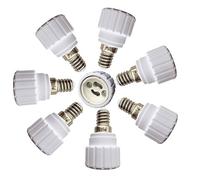 DZYDZR 8pcs Conversione Portalampada E14 a GU10 Adattatore Adatto Per Lampadine a LED