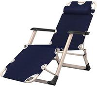 DZYHFCO DUANZEYUQA Gravity Chair XL Sedia reclinabile imbottita pieghevole con poggiatesta regolabile extra largo lounge (A)