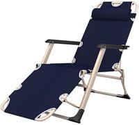 DZYHFCO DUANZEYUQA Gravity Chair XL Sedia reclinabile imbottita pieghevole con poggiatesta regolabile extra largo (B)