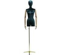 DZYHFCO Manichino sartoriale manichino manichino negozio di abbigliamento modello manichini con base in metallo finestra espositore mensola