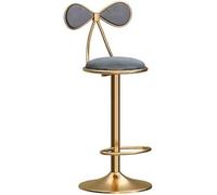 DZYHFCO Moderno sgabello da bar girevole regolabile per casa cucina o sala da pranzo isola elegante nero alto