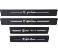 DZYYDS Auto Battitacco Adesivi Soglie Porte per Alfa Romeo 4C,Fibra di Carbonio Protezione Battitacco Pellicola Carbonio Adesiva Anti-graffio Antiusura AntiGraffio Car Accessori
