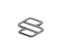 DZYYDS Auto Logo Emblema per Suzuki Jimny,ABS 3D Cofano Anteriore Tronco Adesivi AntiGraffio Anticorrosione Auto Ricambio Accessori,L