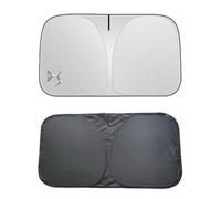 DZYYDS Auto Parabrezza Anteriore Parasole per DS 3 4 5 6 7 9,Pieghevole con Auto Logo Emblema Visiera Protezione Solare Anti UV Gladeshade Isolamento Termico Accessori Interno Auto