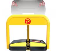 DZZTHSH Smart Lock Parking Bollard, Automatic Car Park Barrier + 50M Remote Control, Carport Auto Space Stall Barrier, IP67 Waterproof Driveway Guard Saver for Home Business