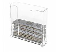 E-233 E Espositore porta cartine per trinciato da parete in plexiglass trasp