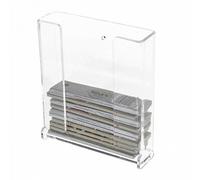 E-233 ECL-B Espositore porta cartine per trinciato da parete in plexiglass trasp