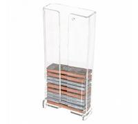 E-234 ECC-C Espositore porta cartine per trinciato da parete in plexiglass trasp