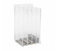 E-235 ECL-A Espositore porta cartine per trinciato da parete in plexiglass trasp