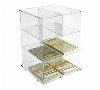 E-284 EPS-A Espositore da banco per schedine, gratta e vinci ecc in plexiglass t